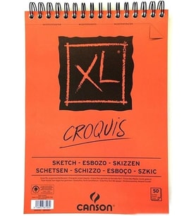 Croquis Xl Albüm 90Gr Üsten Spiralli A3 50Yp Resim Ve Çizim Blokları