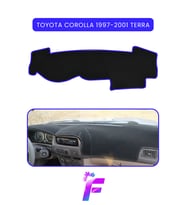 TOYOTA COROLLA TERRA (1997-2001) Torpido Örtüsü Güneşten Korur Kolay Montaj Tam Uyum B23