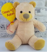 Canım Aşkım Mesajlı Balonlu Ayı 50 Cm