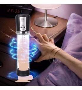 Tam Otomatik USB Şarjlı Çok Satan Penis Büyütücü Pompa AyarlanabilirEmiş Güçlü Vakum Pompa P826-5