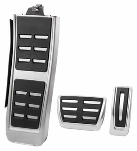 Audi A7 otomatik pedal seti geçmeli tip Niken (Gri)
