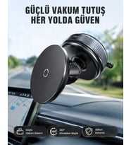 Güçlü Manyetik Araç Telefon Tutucu Evrensel Uyumluluk