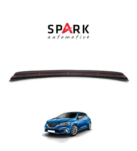Renault Megane 4 2016- Yılı ve Sonrası Uyumlu Arka Tampon Eşiği Mat