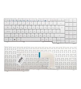 Casper MB51 ile Uyumlu Notebook Klavyesi - Beyaz - TR