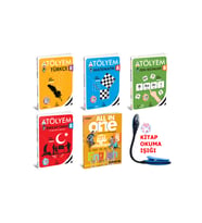 Arı Yayıncılık 8 Sınıf Tüm Dersler Beceri Temelli Sorularla Atölyem Serisi Tam Set+ Hediye Lamba (Çok Renkli)