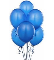 Pazariz  Lacivert Metalik Balon