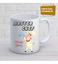 master cheff özel tasarım kupa bardak