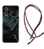 General Mobile GM 21 Pro GM 22 Pro Plus Kılıf Boyun Asklı Rasta Silikon Foid Green 1643