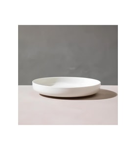 Modern 24 cm Porselen Salata ve Sunum Tabağı, Şık ve Dayanıklı