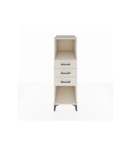Kronos Dolap Tek Raflı 3 Çekmeceli 44x59x134 Aytaşı-Aytaşı