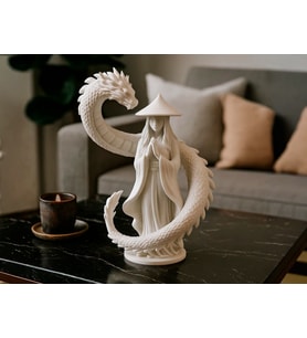 3D 15 cm Çinli Kız – Doğal Görünümlü Ev Dekorasyon Ürünü
