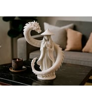 3D 15 cm Çinli Kız – Doğal Görünümlü Ev Dekorasyon Ürünü