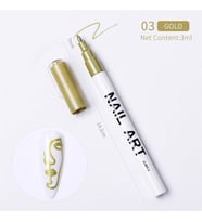 Nail Art çizim kalemi GOLD (53542-3)