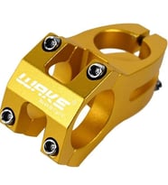 Wake Renkli Bisiklet Kısa Gidon Boğazı 40mm Bisiklet Yedek Parça Aksesuarı Wake Boğaz SARI