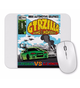Crazy Gtrzilla R34 King Of The Monsters Mouse Pad