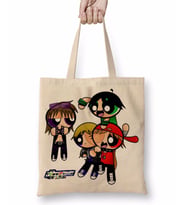 Powerpuff Girls 09 Bez Çanta Uzun Saplı