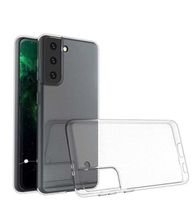 Samsung Galaxy S21 FE Kılıf Şeffaf Silikon Hibrit Case (Renksiz)