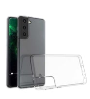 Samsung Galaxy S21 FE Kılıf Şeffaf Silikon Hibrit Case (Renksiz)