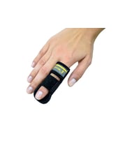 MORSA CYBERG® Phalango Fix Parmak Sabitleme Parmak Ateli STANDART BEDEN (Siyah)
