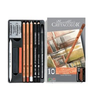 Cretacolor Artino Çizim Seti 10lu Metal Kutu 40020