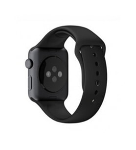 Ally Apple Watch 7-8 41mm 6-5-4- 40mm Silikon Kordon Kayış 3-2-1 38mm (Siyah)