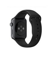 Ally Apple Watch 7-8 41mm 6-5-4- 40mm Silikon Kordon Kayış 3-2-1 38mm (Siyah)