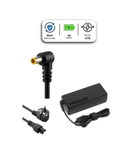 Periboia 19.5V 4.7A 6.5 * 4.4mm 90W SONY İçin Laptop Adaptör (Çok Renkli)