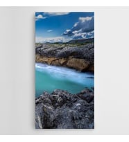 Doğa Manzara Kayalar Dalgalar Kanvas Tablo
