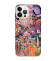 Iphone 15 Pro Uyumlu Aesthetic Desenli Şeffaf Telefon Kılıfı