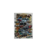 Ghostbastır Design Yarış Arabaları 99 Parça Ayaklı Puzzle – Dekoratif Çocuk Yapbozu 021