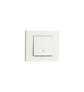 Ovivo - Grano Vavien Anahtar Mekanizma+Çerçeve (Beyaz) 600-0002XX-209  