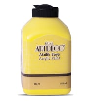 Artdeco 500Ml Limon Sarı Akrilik Boya 3627