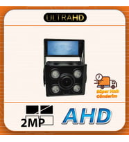 ULTRA HD 2MP 2.8 LENS AÇILI 1080 FULL HD İç Ortam - Araç Kamerası - Metal Kasa - AHD Kamera