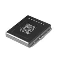 QR Kodlu Gizli Mesajlı Slim Siyah Sigara Tabakası