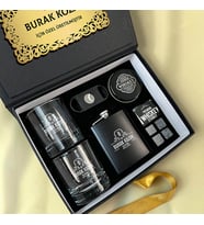 Siyah Premium Kutuda Viski Deneyim & Puro Seti