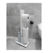 Lilyum Mix Fırçalı Tuvalet Kağıtlık Askılı Stand