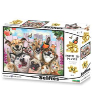 Prime 3D - Pet Selfie 63 Parça Puzzle 10660