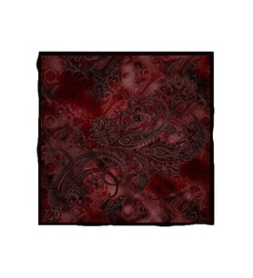 BORDO Ed Scarf Vision Art Collection Eclipse Eşarp