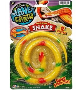 Planet Earth Esnek Vahşi Nehir Yılanı -Parlak Sarı