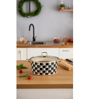 Dama Kızartma Tenceresi Siyah 22 Cm 4,5 Lt