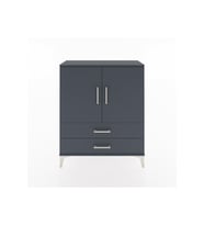 Arges Şifonyer 2 Raflı 2 Çekmeceli 2 Kapaklı 88x30x106 Antrasit-Antrasit