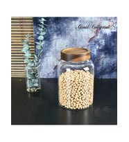 Gönül Mutfak Bambu Kapaklı Cam Kavanoz 13x18 cm