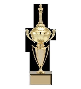 ODAK KUPA - Figürlü Kupalar - Satranç Figürlü Kupalar FG-068 C - 38 cm