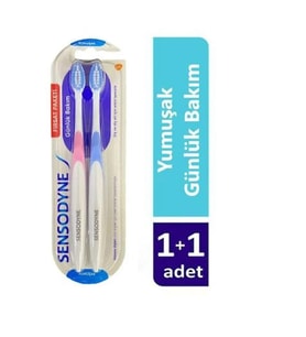Sensodyne Günlük Bakım Diş Fırçası Yumuşak 1+1