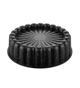 Acar Serendipity Dilimli Döküm Kek Tart Kalıbı Siyah DG-11359/B