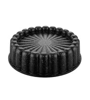 Acar Serendipity Dilimli Döküm Kek Tart Kalıbı Siyah DG-11359/B