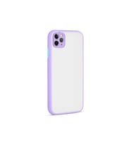 Apple iPhone 11 Pro Max Uyumlu Kılıf Zore Hux Kapak (Lila)