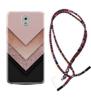 Samsung Note 3 4 5 8 9 20 Ultra 10 Lite Kılıf Boyun Asklı Rasta Silikon Great Marble 1405