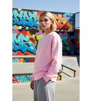Kadın Bisiklet Yaka Düşük Kol Uzun Kollu Örme Sweatshirt Fonksiyonel Dayanıklı Kaliteli Şık