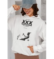 XXX Tentacion Rapper Baskılı Unisex Oversize Şarkıcı Hoodie